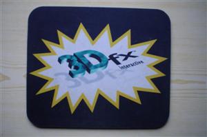 Mousepad altes 3dfx logo