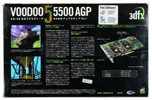 3dfx Voodoo5 5500 AGP Japan-OVP