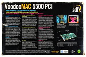 3dfx VoodooMAC 5500 PCI